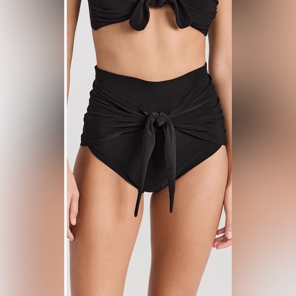 NYOT Norma Kamali bikini Small Top, Medium Bottom. - Picture 3 of 4